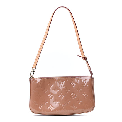 Louis Vuitton Vernis Pochette Accessories NM Rose Velours 1 of 4