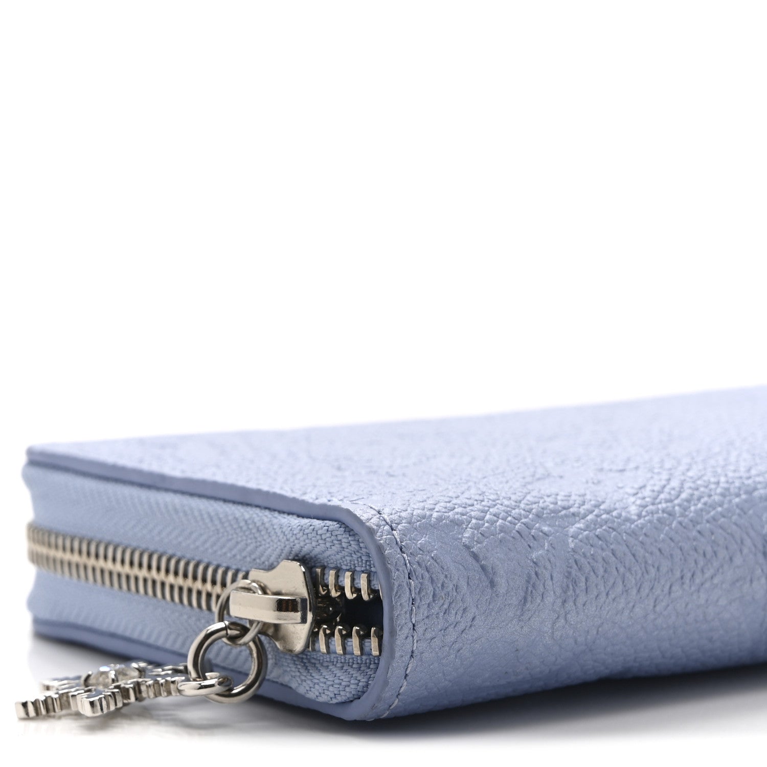 Louis Vuitton Empreinte Monogram Zippy Wallet Blue Frost 9 of 10