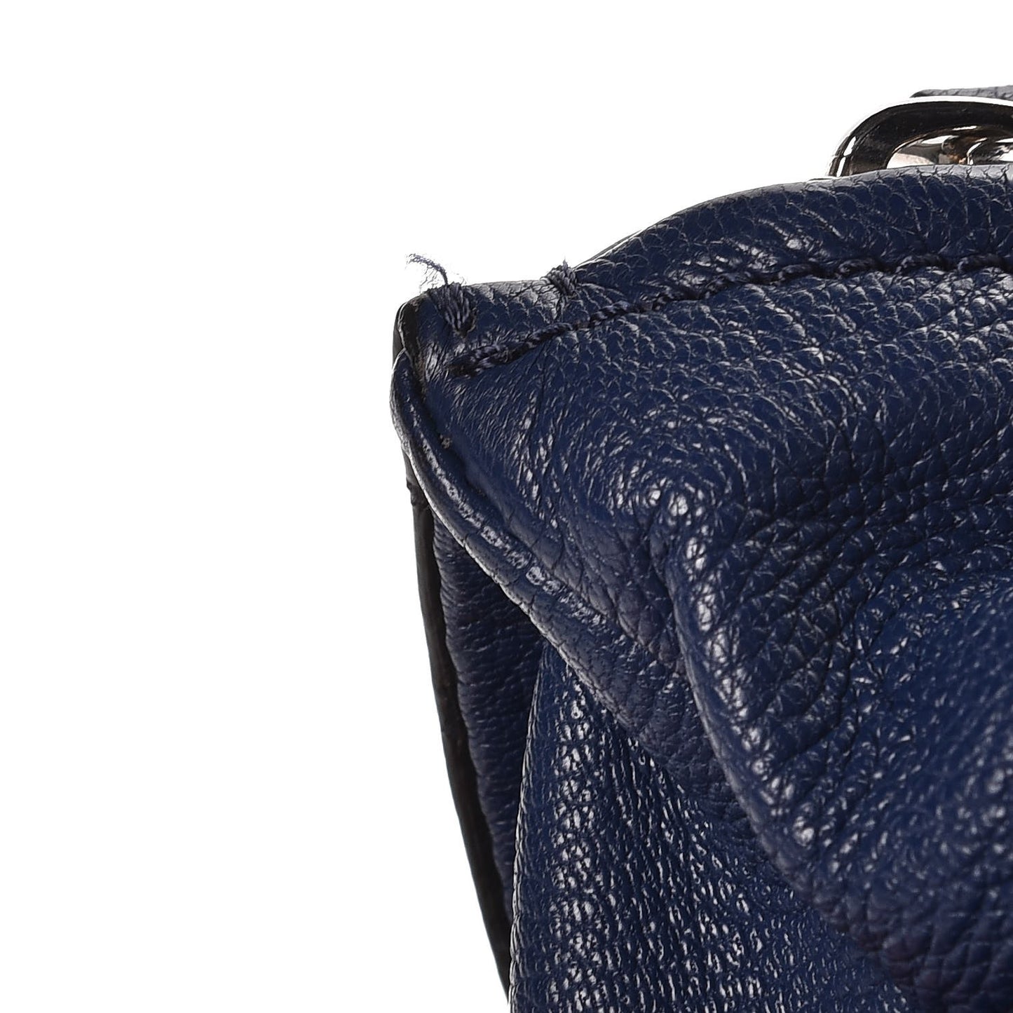 Sugar Goatskin Medium Pandora Deep Blue
