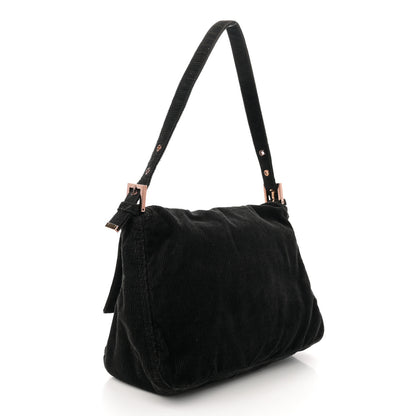 Fendi Corduroy Mama Baguette Beige 3 of 9