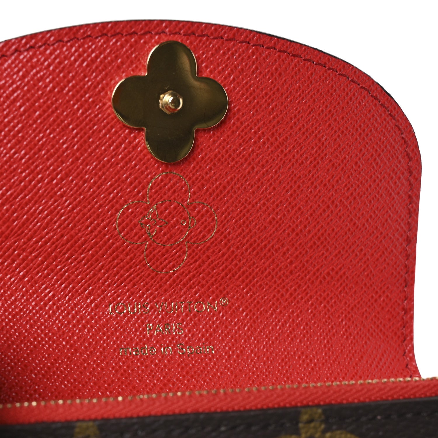 Louis Vuitton Monogram 2024 Christmas Animation Candy Factory Rosalie Coin Purse Candy Red 6 of 7