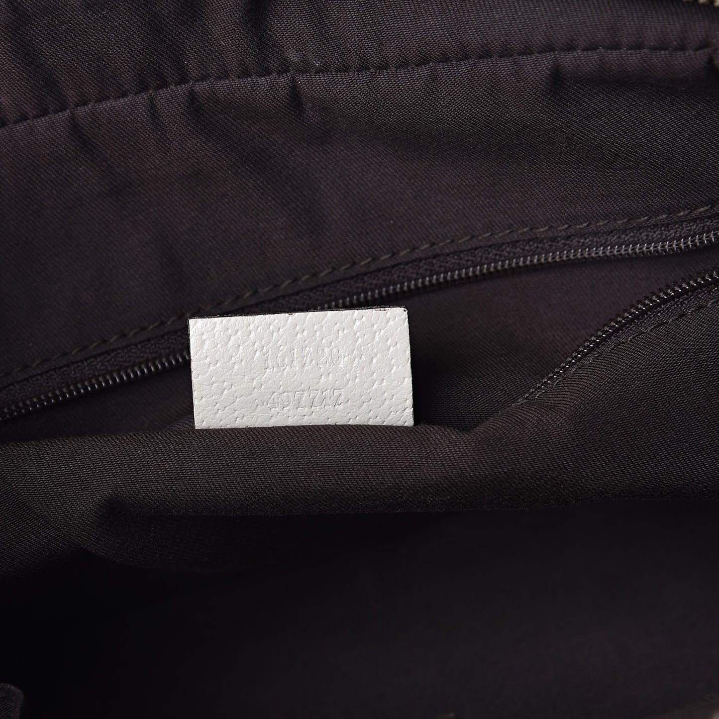 Monogram Small Princy Satchel Off White