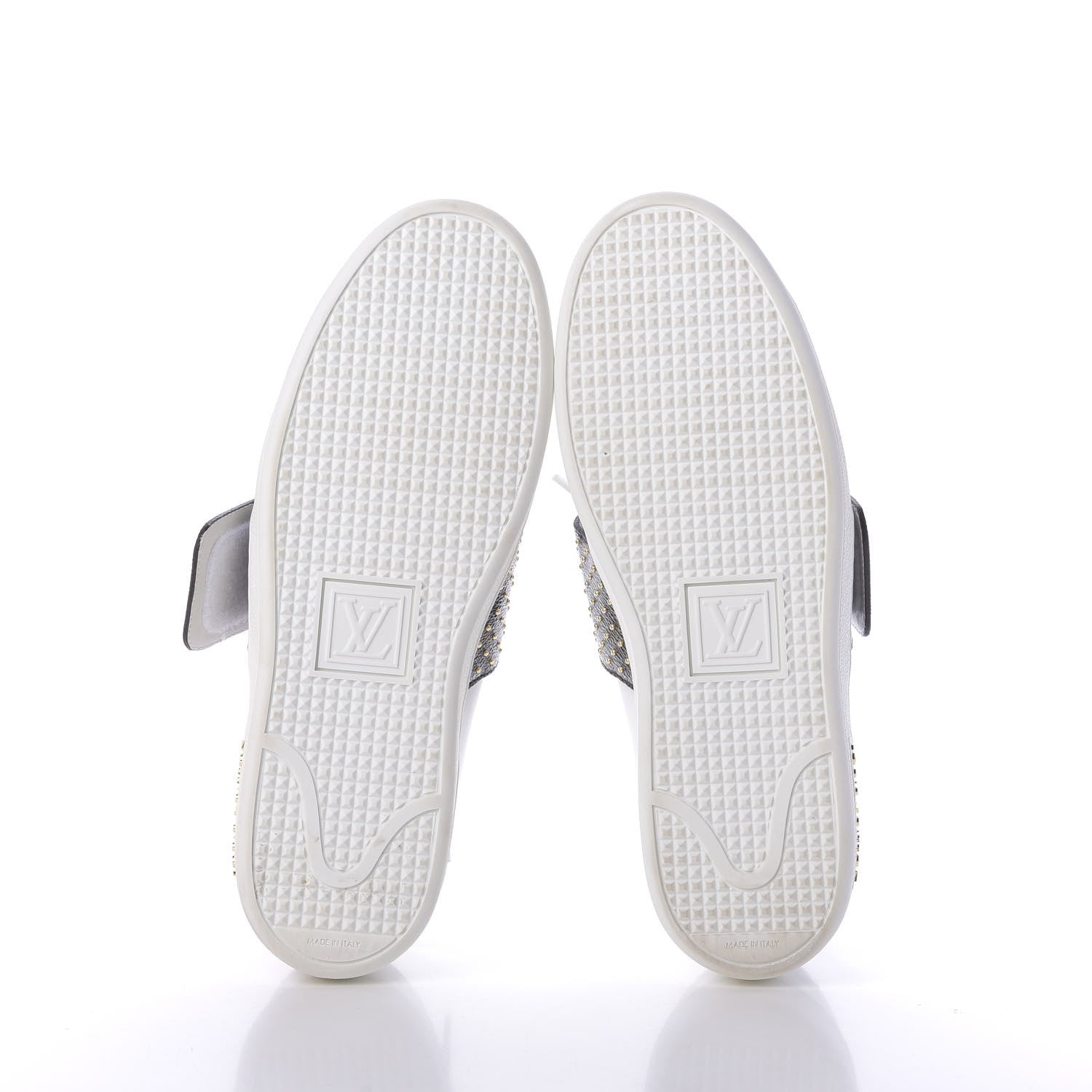 Louis Vuitton Calfskin Monogram Frontrow Sneaker 38.5 White 7 of 10