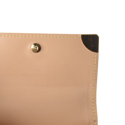 Louis Vuitton Monogram Multicolor Porte-Monnaie Plat Coin Purse White 9 of 10