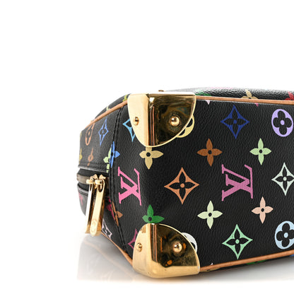 Louis Vuitton Monogram Multicolor Trouville Black 8 of 9