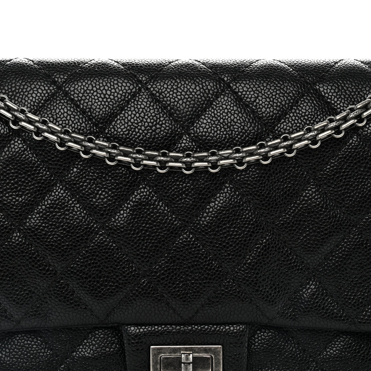 Caviar Quilted 2.55 Reissue 226 Flap Black