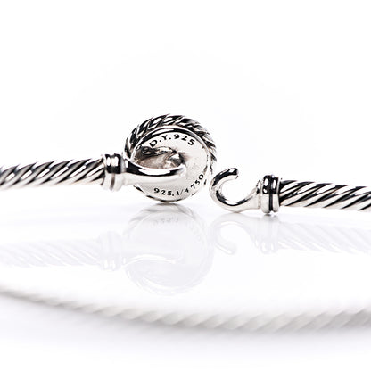 David Yurman Sterling Silver 18K Yellow Gold 3mm Chatelaine Bracelet 5 of 5