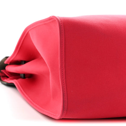 Hermes Vache Hunter Toile Herbag Zip 39 MM Rose Extreme Kaki 9 of 11