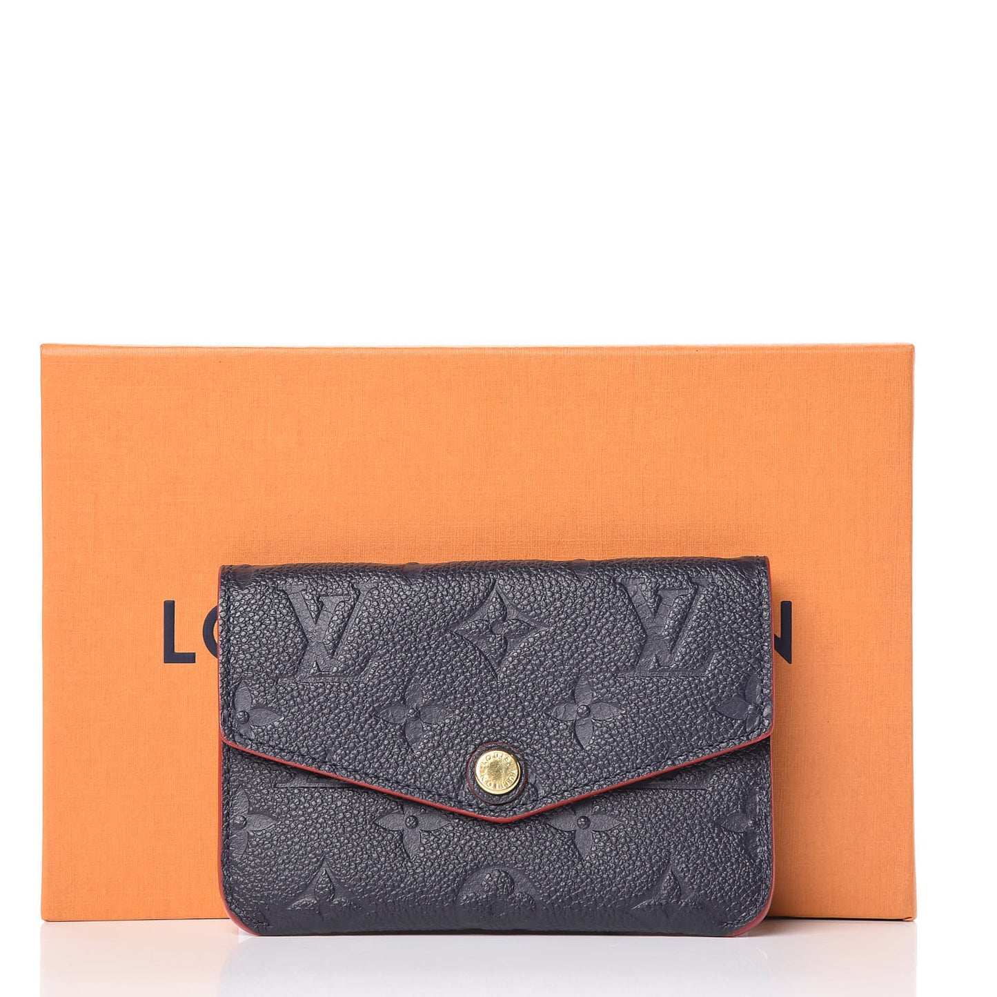 Empreinte Key Pouch Marine Rouge