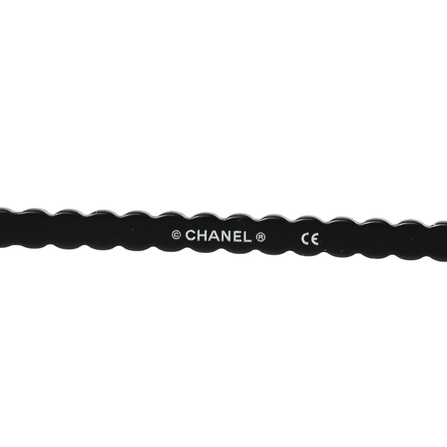 Chanel Crystal Aviator Sunglasses 71108 Black 6 of 10