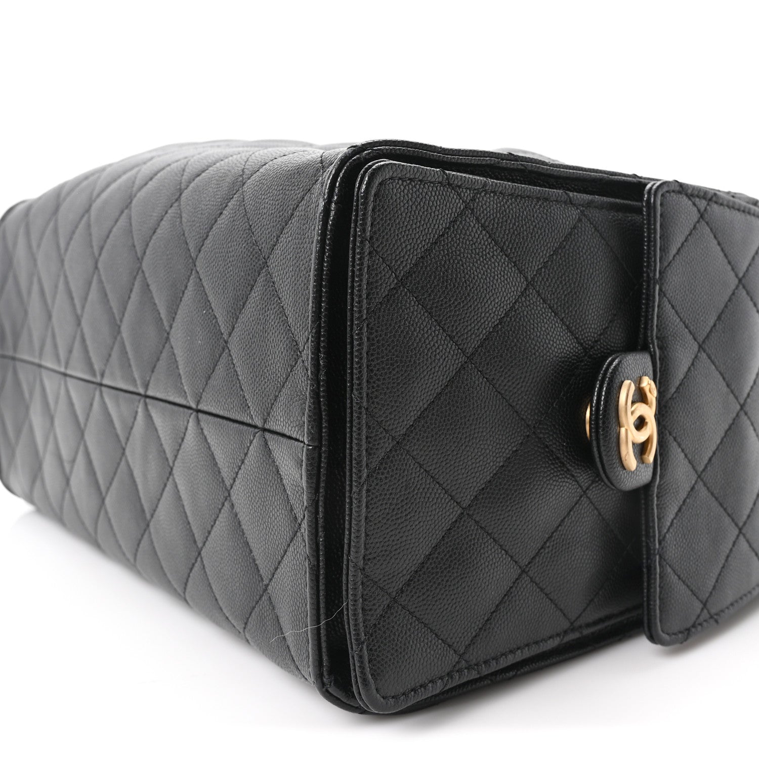 Chanel Caviar Quilted Medium Chanel 25 Handbag Black 11 of 11