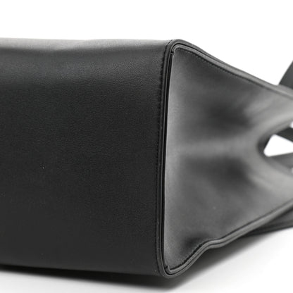 Telfar Vegan Leather Medium Shopping Bag Black 9 of 9