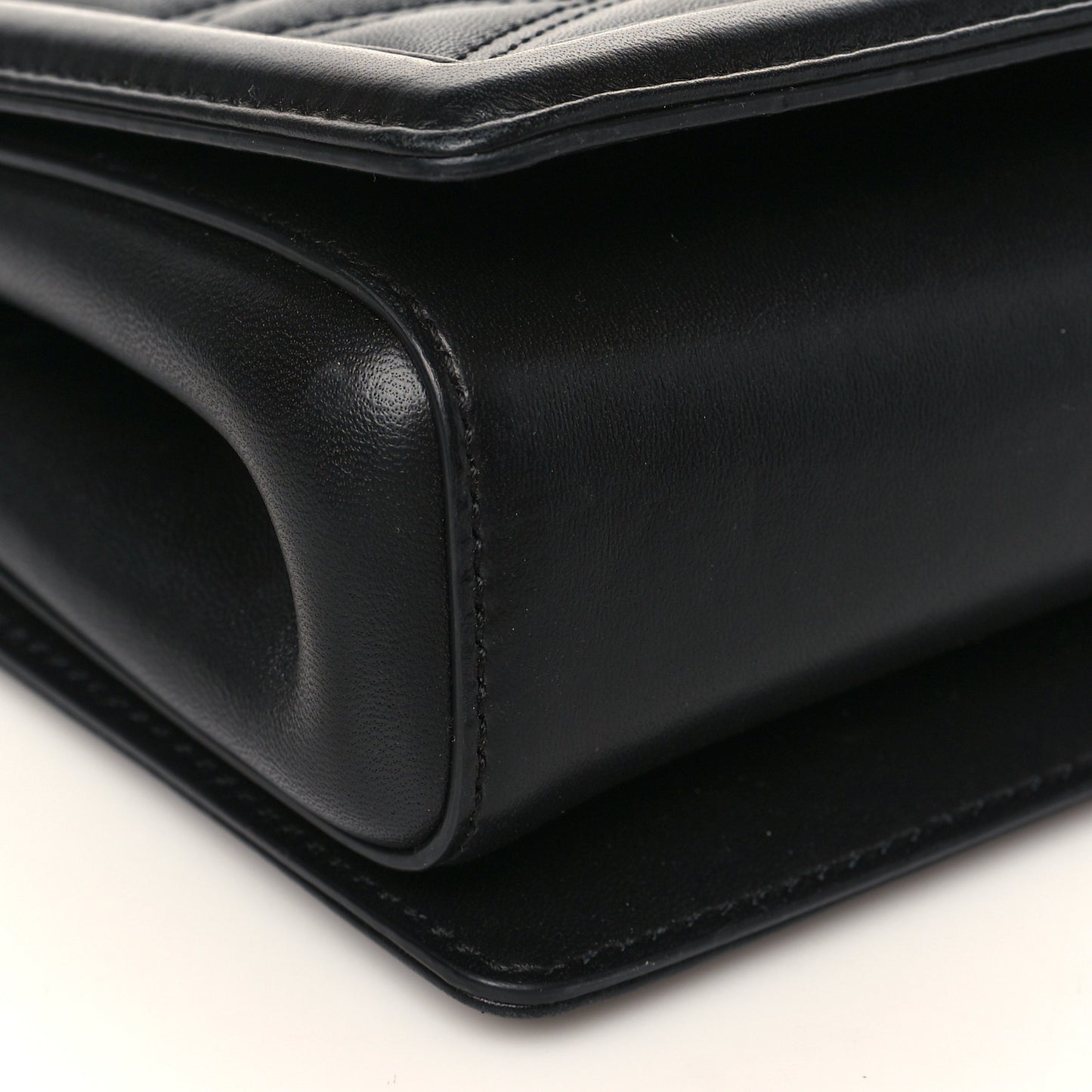 Calfskin Medium Devotion Crossbody Bag Black