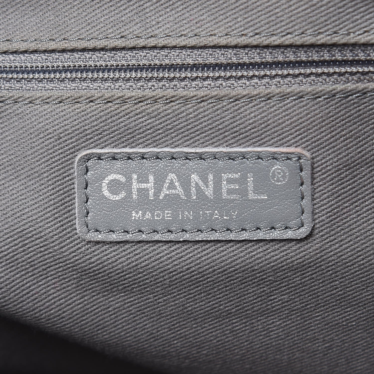 Chanel Iridescent Calfskin Quilted Relax CC Camera Case Brown 6 of 18