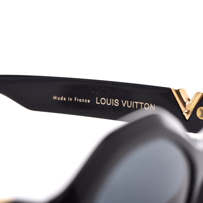 Louis Vuitton Acetate Chamade Lady Sunglasses Z2368W Black 5 of 9