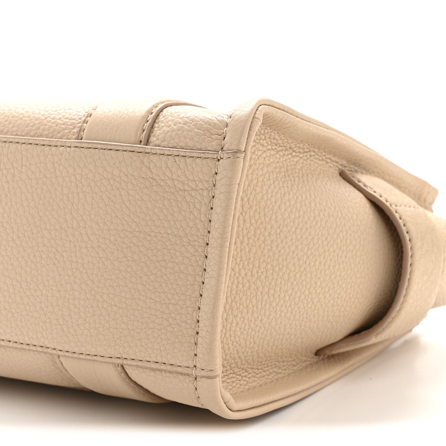 Grained Calfskin Small The Tote Bag Cotton Twine