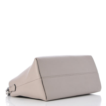 Fendi Vitello Dolce 4 Color Large By The Way Boston Bag Grigio Polvere Multicolor 4 of 7