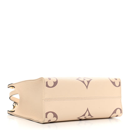 Louis Vuitton Empreinte Monogram Giant Onthego PM Creme Bois De Rose 4 of 11