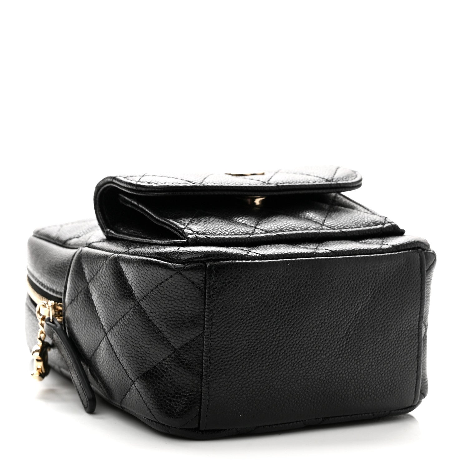 Chanel Caviar Quilted CC Mini Classic Backpack Black 4 of 11