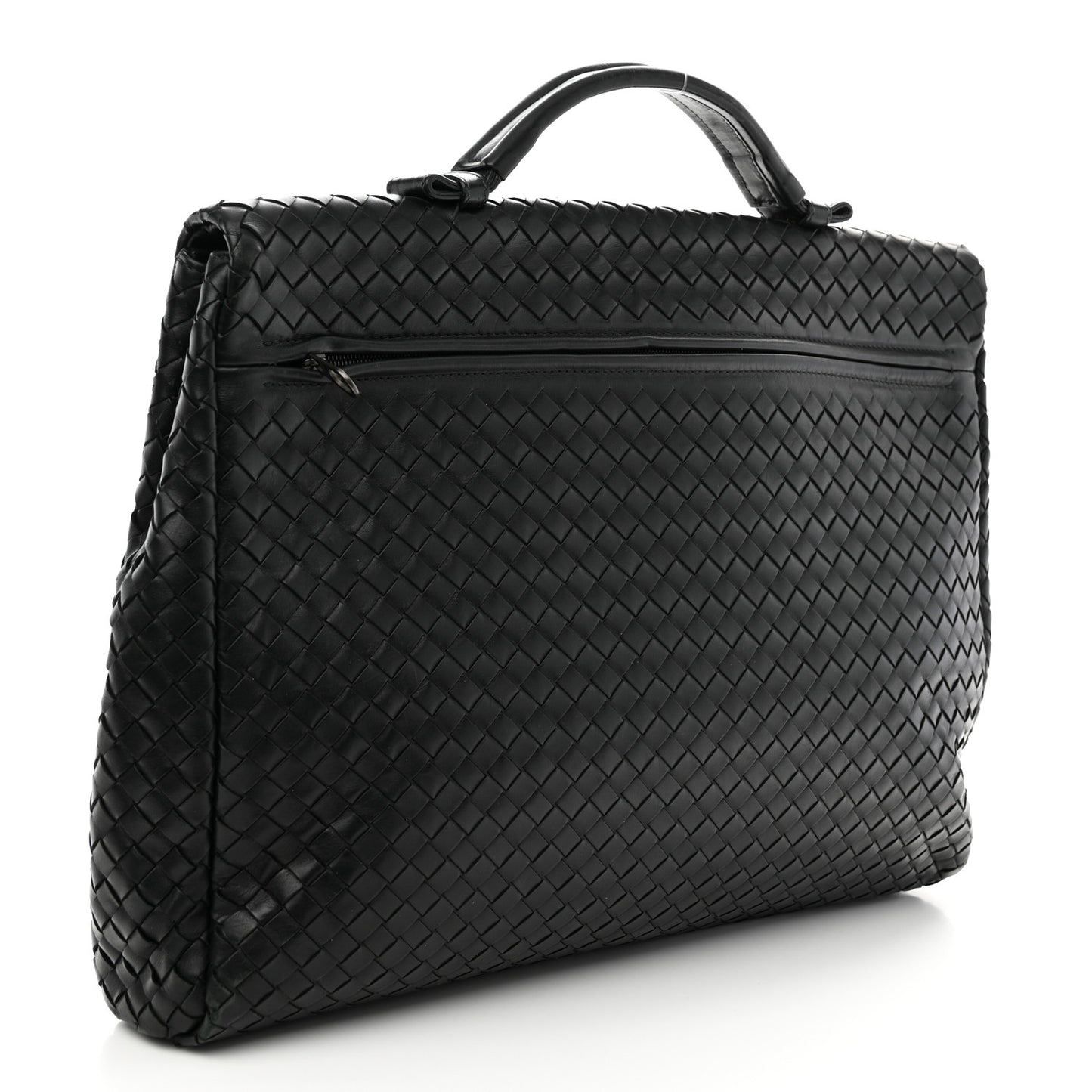 Intrecciato VN Briefcase Black