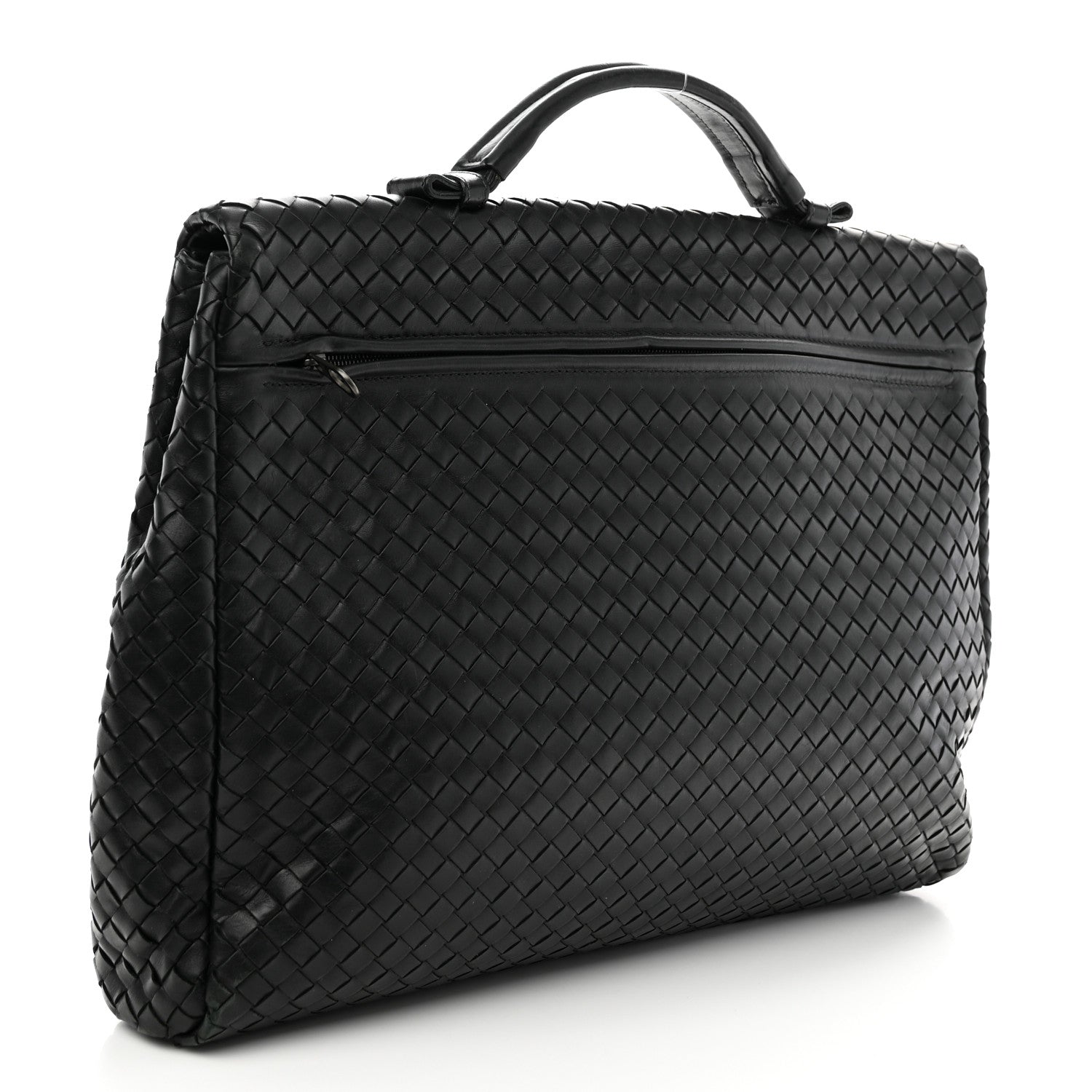 Bottega Veneta Intrecciato VN Briefcase Black 3 of 13