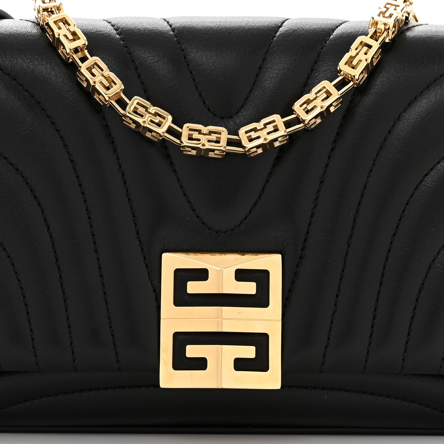 Givenchy Calfskin Quilted Small 4G Shoulder Bag Black 7 of 9