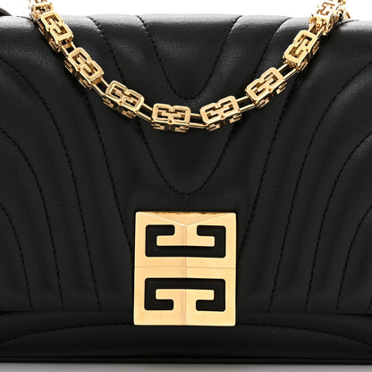 Givenchy Calfskin Quilted Small 4G Shoulder Bag Black 7 of 9