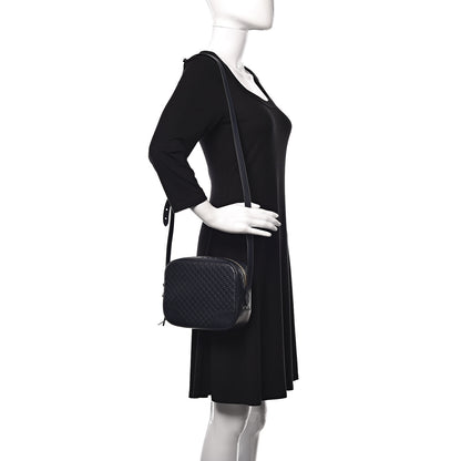Gucci Soft Microguccissima Mini Bree Messenger Bag Blue 2 of 9