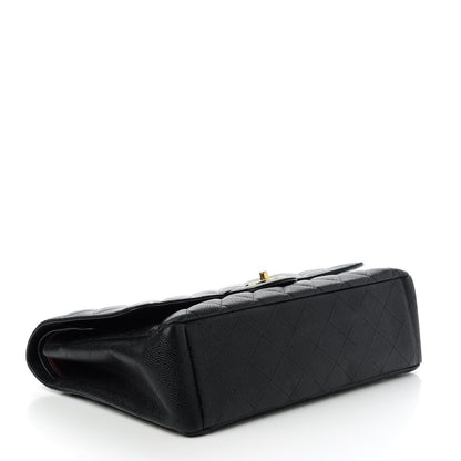 Chanel Caviar Quilted Maxi Double Flap Black 4 of 9