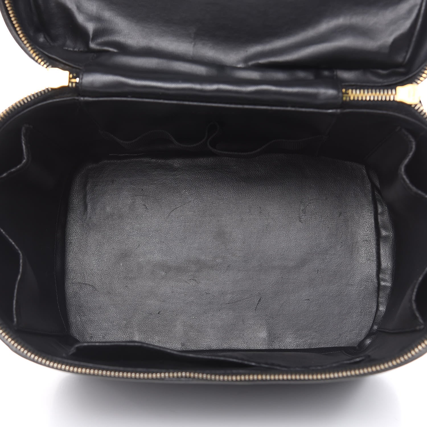Chanel Caviar CC Vanity Train Case Black 5 of 17