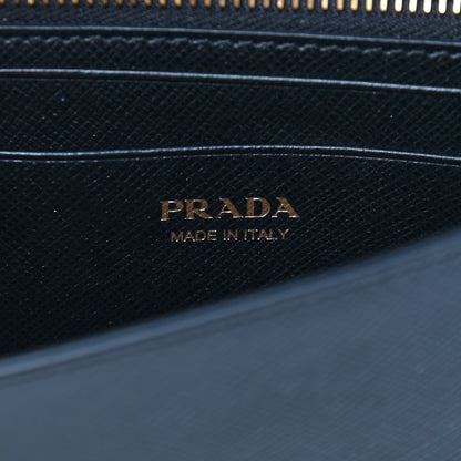 Prada Saffiano Metal Oro Mini Bag Black 10 of 15