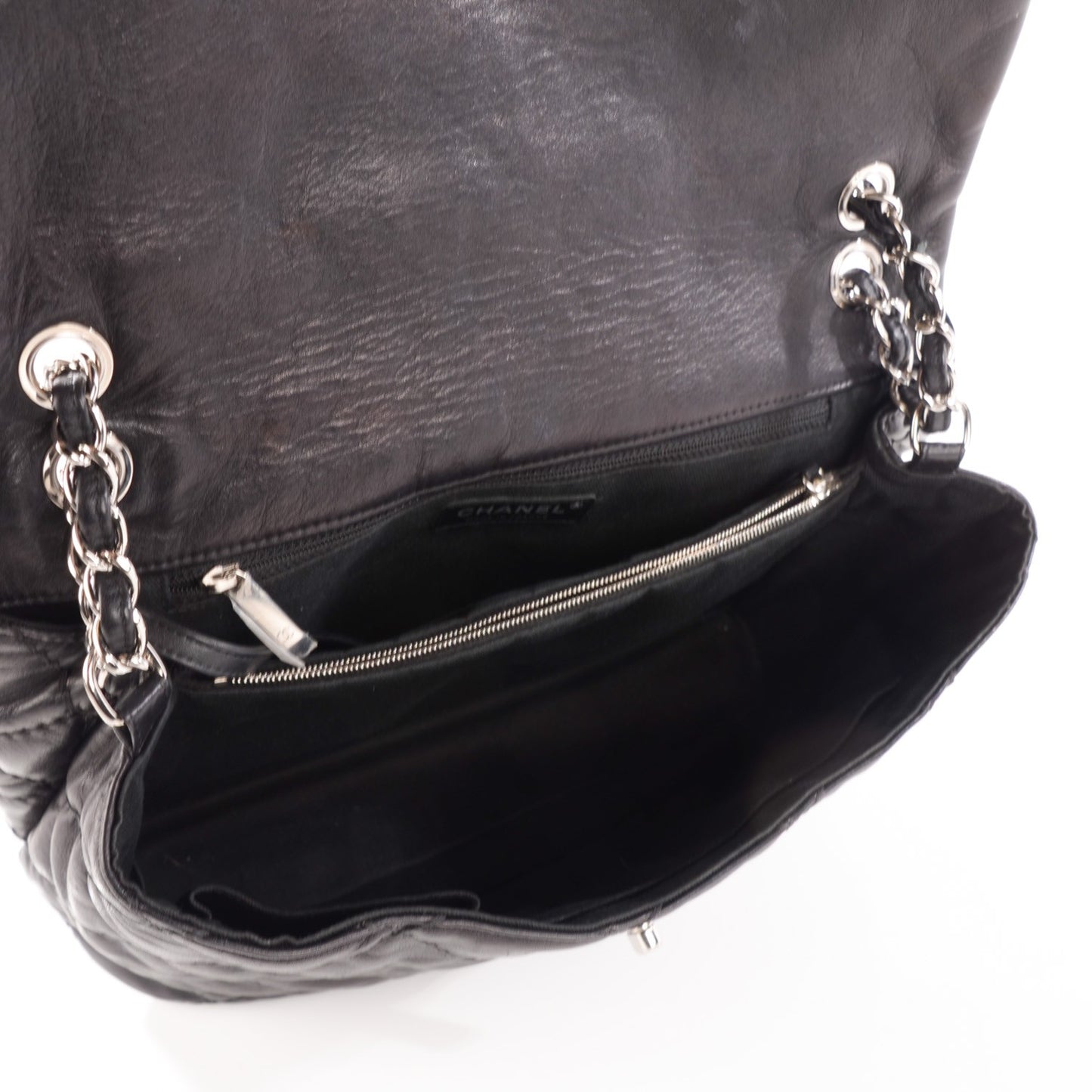 Calfskin Large Love Me Tender Flap Black