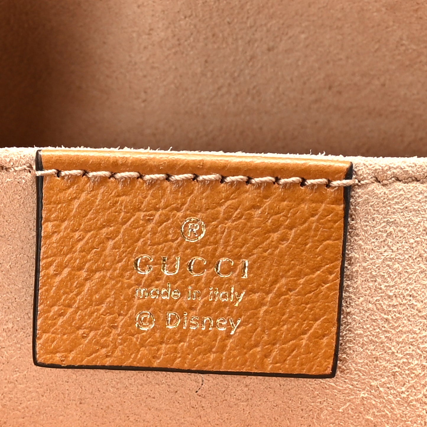 X DISNEY Mini Vintage GG Supreme Monogram Mickey Mouse Shoulder Bag Beige Vintage Sun Oil