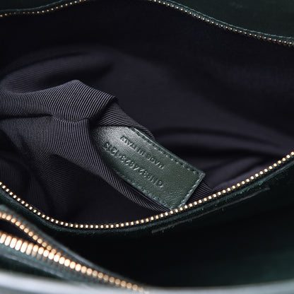Saint Laurent Calfskin Small Sac De Jour Dark Green 6 of 17