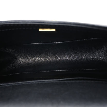 Chanel Lambskin Quilted Small Top Handle Boy Flap Black 5 of 10