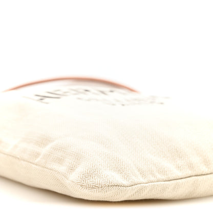 Hermes Canvas Swift Aline Grooming Bag Gold 8 of 10