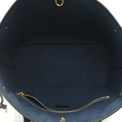 Louis Vuitton Empreinte Monogram Giant Neverfull MM Black 7 of 9
