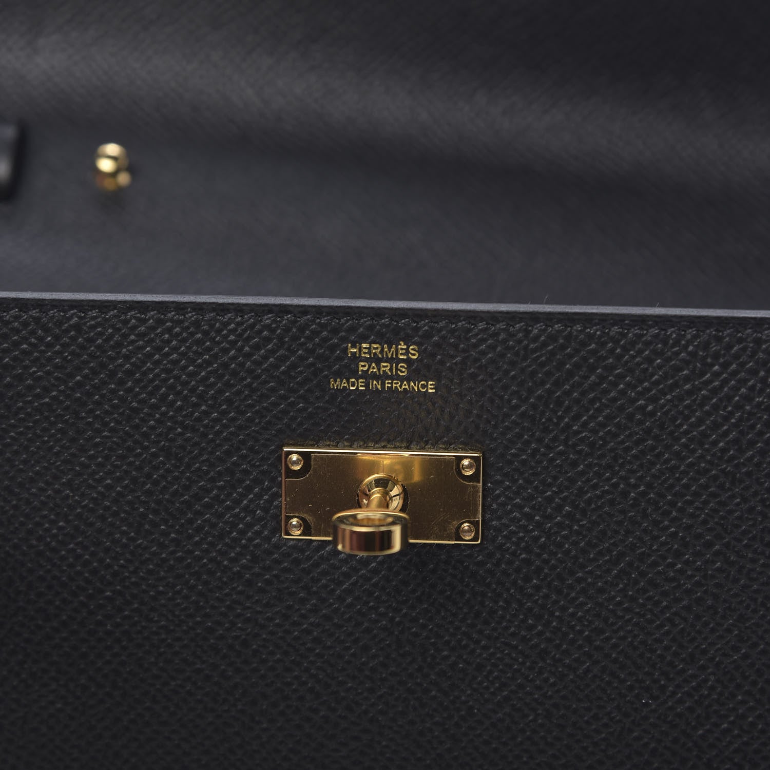 Hermes Epsom Kelly Wallet To Go Black 5 of 10