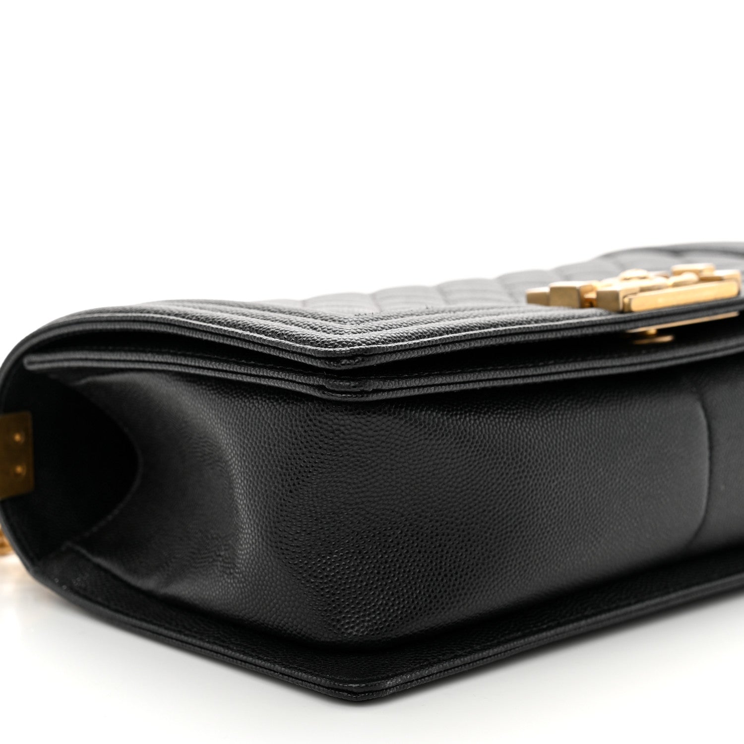 Chanel Caviar Quilted Medium Boy Flap Black 9 of 11