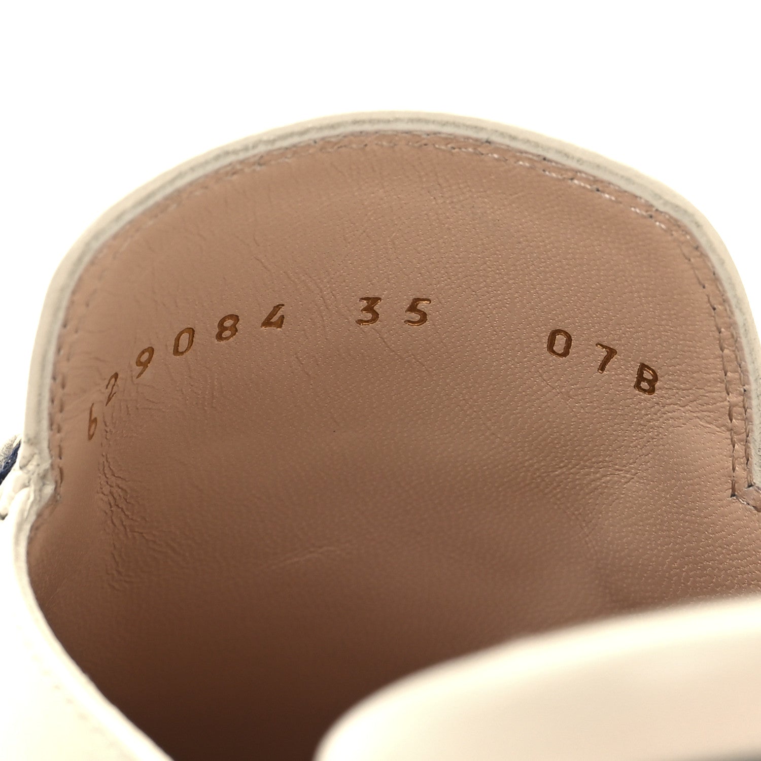 Gucci Malaga Kid Web Womens Princetown Slippers 35 Mystic White 7 of 10