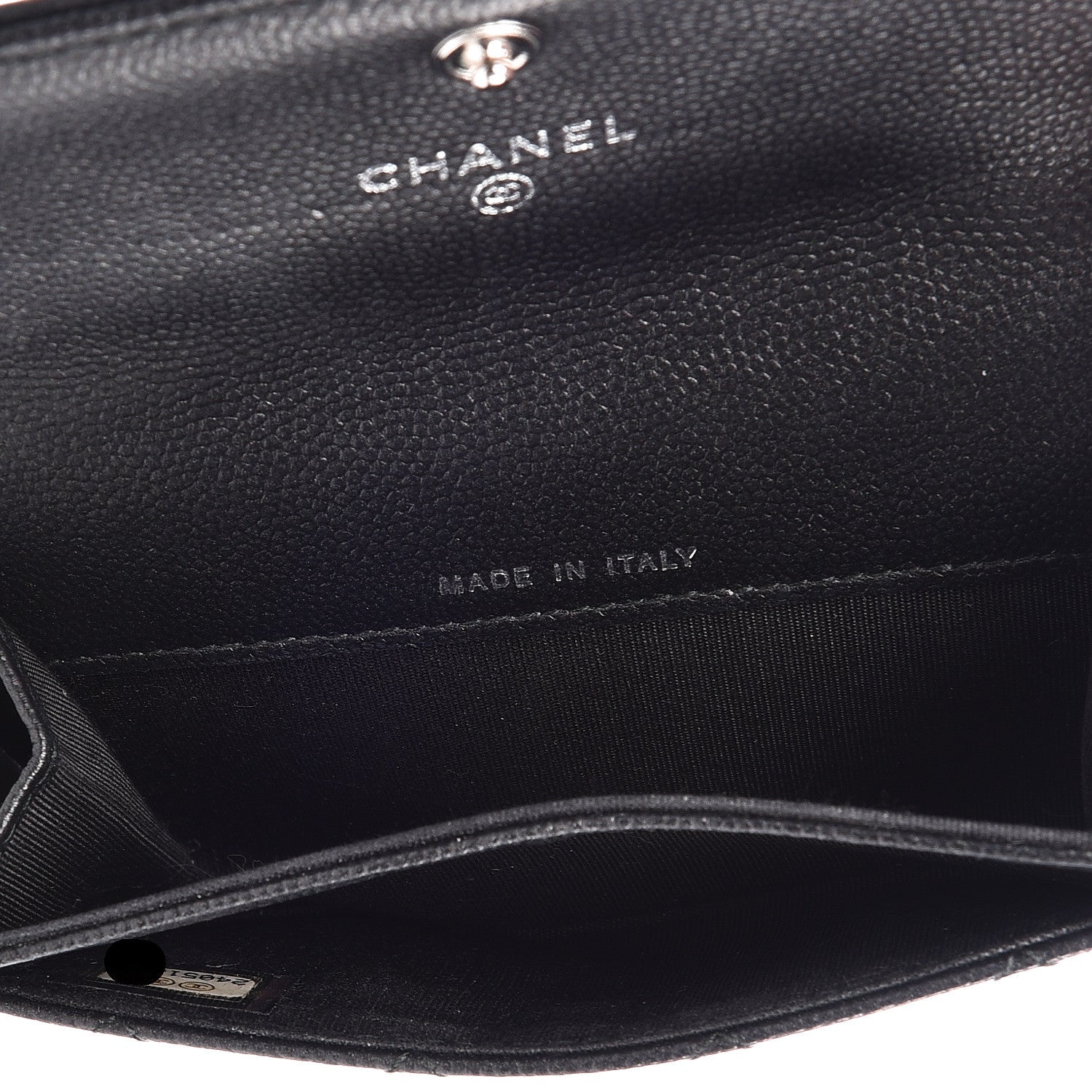 Chanel Caviar Quilted Boy Flap Card Holder So Black 5 of 11