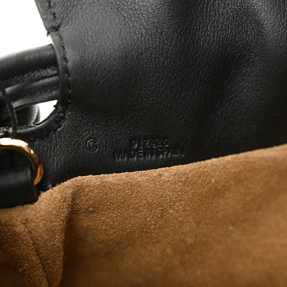 Loewe Calfskin Mini Flamenco Knot Clutch Black 7 of 10