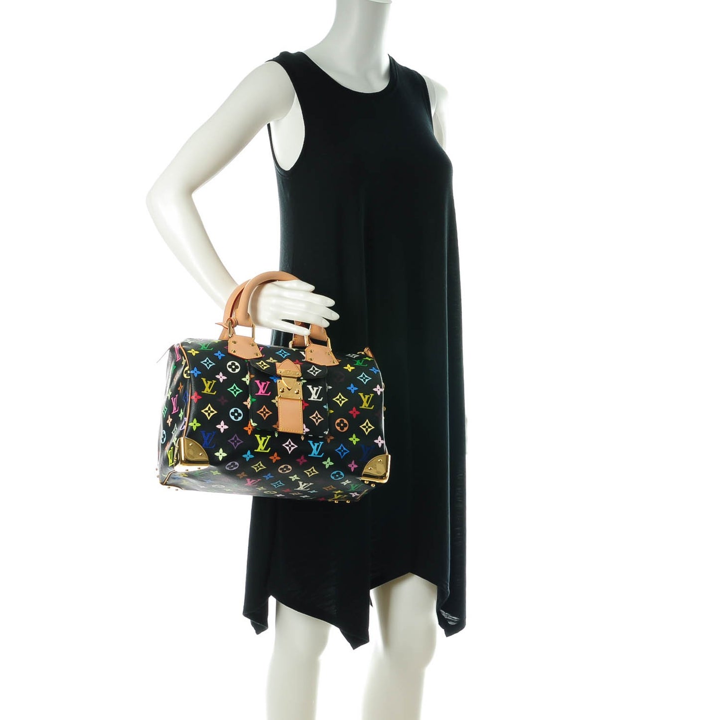 Monogram Multicolor Speedy 30 Black