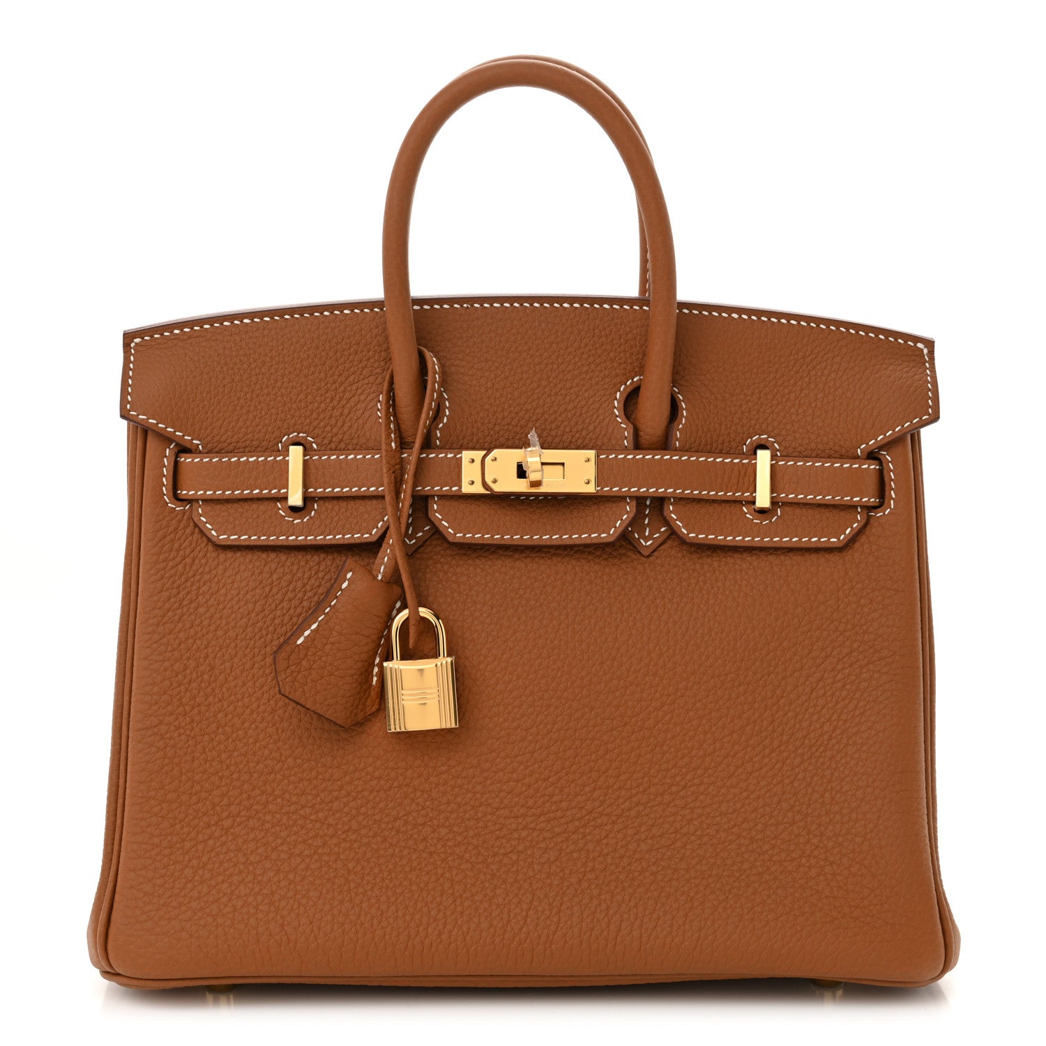 Hermes Togo Birkin 25 Gold 1 of 10