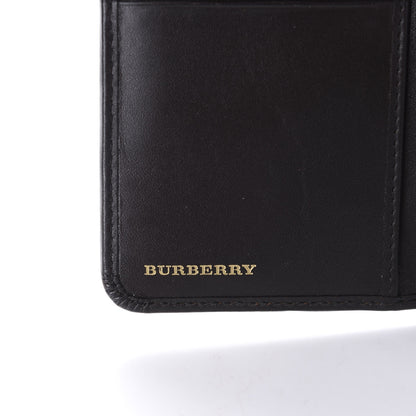 Burberry Haymarket Check Compact Zip Wallet Chocolate 8 of 10