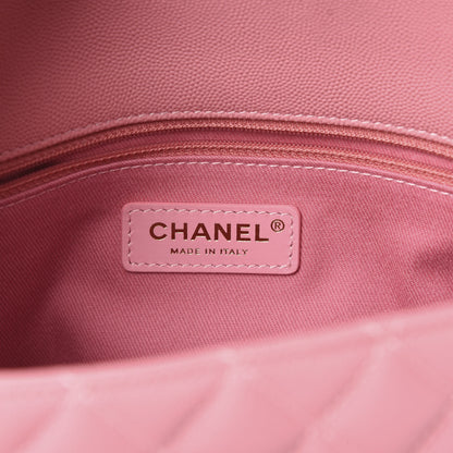Chanel Caviar Quilted Small Coco Handle Flap Light Pink 5 of 9