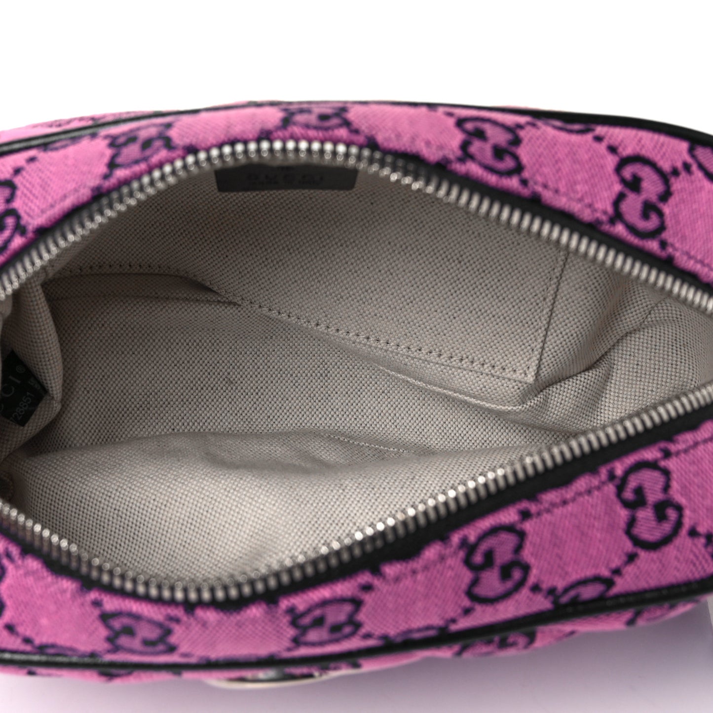 Monogram Multicolor Matelasse Diagonal Small GG Marmont Chain Shoulder Bag Pink Blue