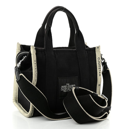 Marc Jacobs Jacquard Small The Traveler Tote Bag Black 3 of 14
