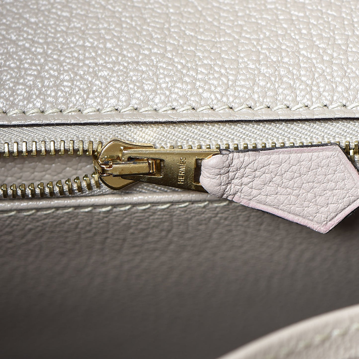 Togo Birkin 35 Gris Tourterelle
