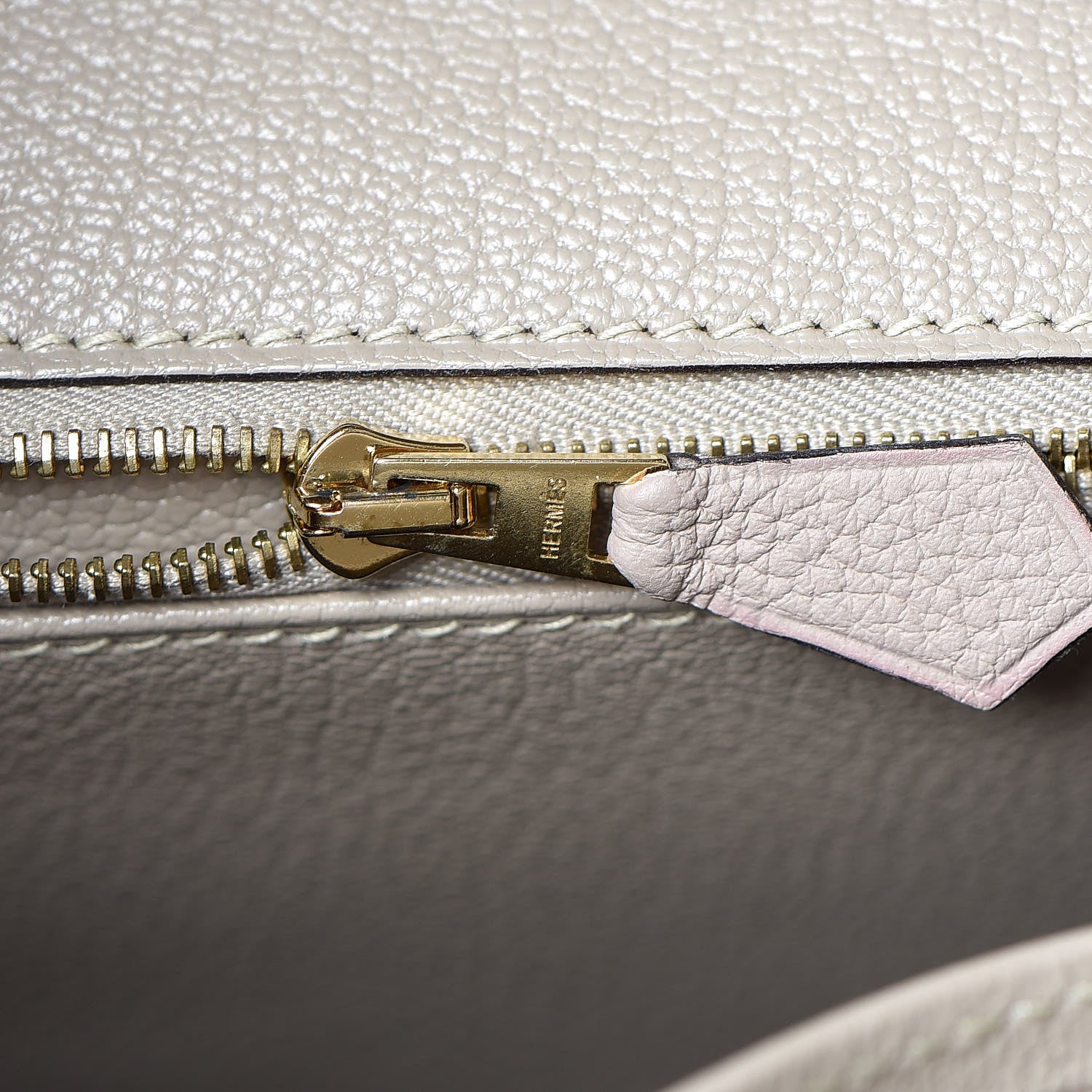 Hermes Togo Birkin 35 Gris Tourterelle 18 of 34